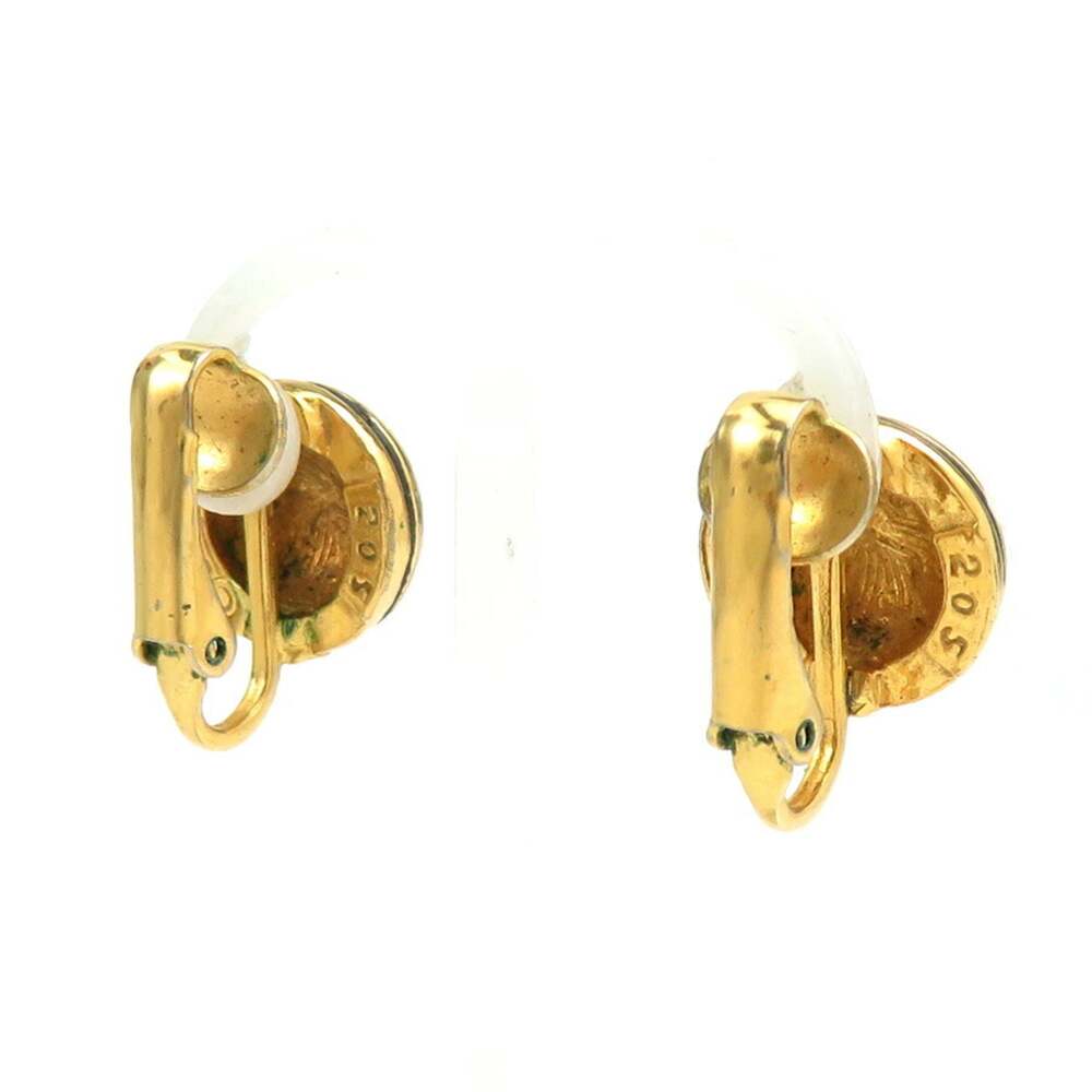 Chanel Cc Logo Clip-On Earrings Gold- #208342C51B - Picture 2 of 5
